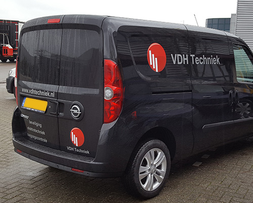 Autobelettering VDH techniek