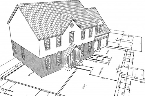Plamirel bouwtekening woning