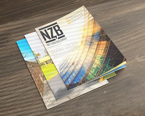 Mooie brochures, geniet of gelijmd